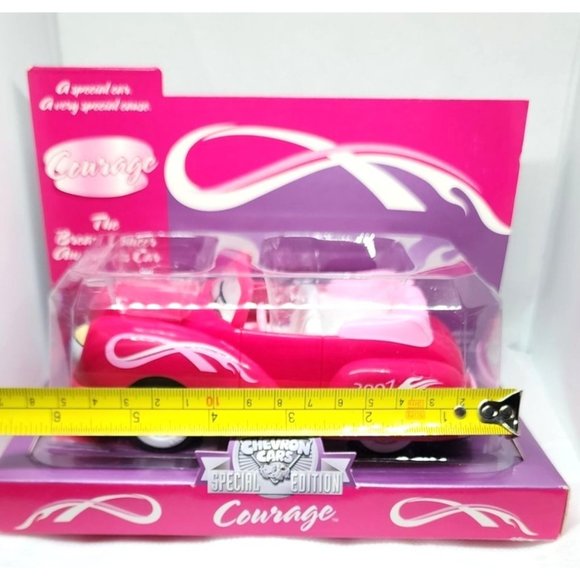 Chevron Cars Special Edition "Courage Pink" 2007 - Breast Cancer Awareness Toy - Picture 9 of 13